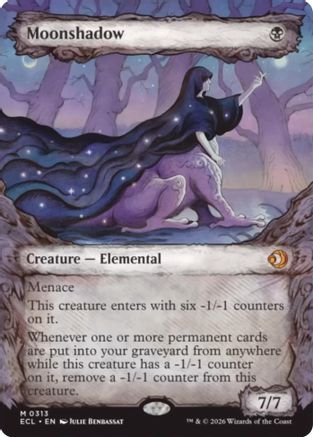 Moonshadow (ECL-313) (Showcase) [Lorwyn Eclipsed] Foil