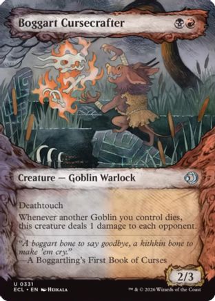 Boggart Cursecrafter (Showcase) (ECL-331) [Lorwyn Eclipsed]