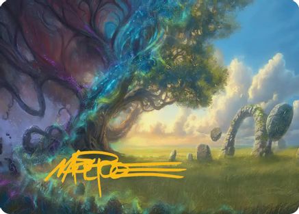 Morningtide's Light Art Card (Gold-Stamped Signature) (ASECL-002) [Art Series: Lorwyn Eclipsed]