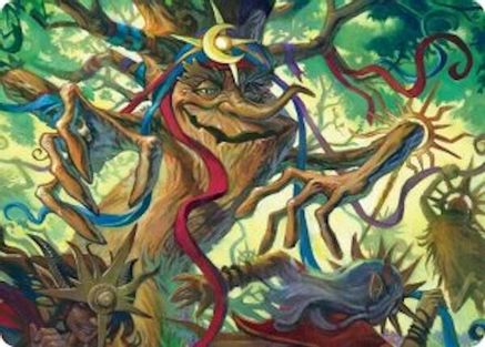 Sun-Dappled Celebrant Art Card (ASECL-005) [Art Series: Lorwyn Eclipsed]