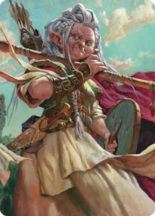 Brigid, Clachan's Heart Art Card (ASECL-029) [Art Series: Lorwyn Eclipsed]