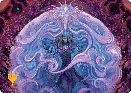 Glen Elendra's Answer Art Card (Gold-Stamped Planeswalker Symbol) (ASECL-007) [Art Series: Lorwyn Eclipsed]
