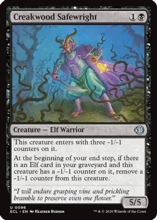 Creakwood Safewright (ECL-096) [Lorwyn Eclipsed] Foil