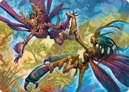 Illusion Spinners Art Card (ASECL-008) [Art Series: Lorwyn Eclipsed]