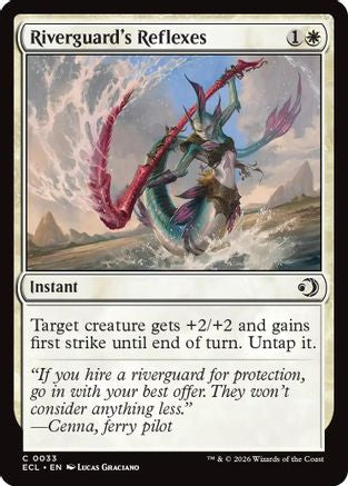 Riverguard's Reflexes (ECL-033) [Lorwyn Eclipsed] Foil