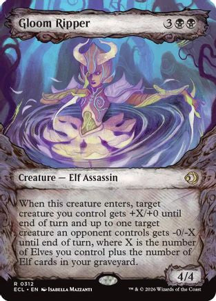 Gloom Ripper (Showcase) (ECL-312) [Lorwyn Eclipsed]