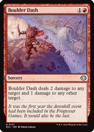 Boulder Dash (ECL-127) [Lorwyn Eclipsed]