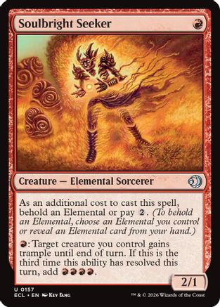 Soulbright Seeker (ECL-157) [Lorwyn Eclipsed] Foil