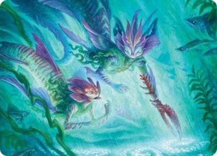 Silvergill Mentor Art Card (ASECL-010) [Art Series: Lorwyn Eclipsed]