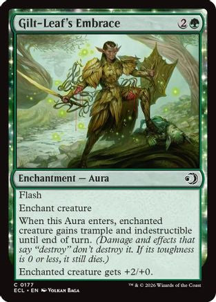 Gilt-Leaf's Embrace (ECL-177) [Lorwyn Eclipsed] Foil