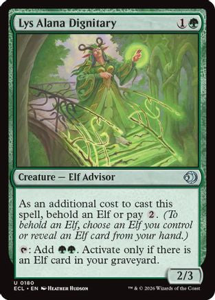 Lys Alana Dignitary (ECL-180) [Lorwyn Eclipsed]