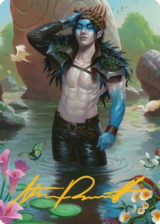 Oko, Lorwyn Liege Art Card (Gold-Stamped Signature) (ASECL-031) [Art Series: Lorwyn Eclipsed]