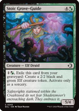 Stoic Grove-Guide (ECL-243) [Lorwyn Eclipsed] Foil