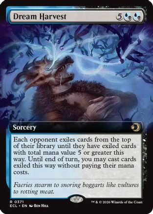 Dream Harvest (Extended Art) (ECL-371) [Lorwyn Eclipsed]