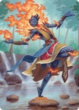 Ashling, Rekindled Art Card (16/54) (ASECL-016) [Art Series: Lorwyn Eclipsed]