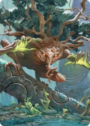 Ferrafor, Young Yew Art Card (ASECL-047) [Art Series: Lorwyn Eclipsed]