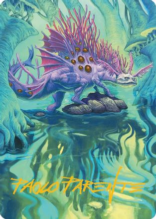 Wistfulness Art Card (Gold-Stamped Signature) (ASECL-037) [Art Series: Lorwyn Eclipsed]