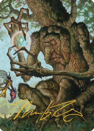 Faeburrow Elder Art Card (Gold-Stamped Signature) (ASECL-051) [Art Series: Lorwyn Eclipsed]