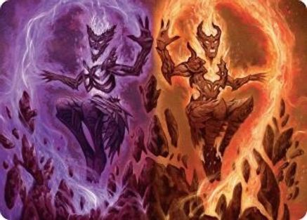 Fire Covenant Art Card (ASECL-052) [Art Series: Lorwyn Eclipsed]