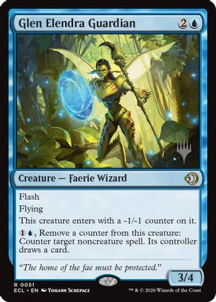 Glen Elendra Guardian (PPECL-051) [Promo Pack: Lorwyn Eclipsed]