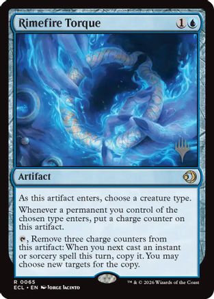 Rimefire Torque (PPECL-065) [Promo Pack: Lorwyn Eclipsed] Foil