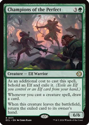 Champions of the Perfect (PPECL-171) [Promo Pack: Lorwyn Eclipsed] Foil