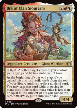 Bre of Clan Stoutarm (PPECL-207) [Promo Pack: Lorwyn Eclipsed]
