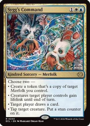Sygg's Command (PPECL-244) [Promo Pack: Lorwyn Eclipsed] Foil