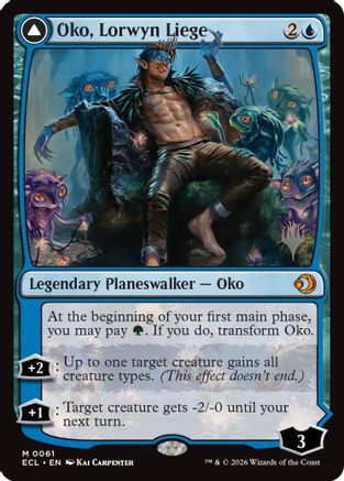 Oko, Lorwyn Liege (PPECL-061) [Promo Pack: Lorwyn Eclipsed] Foil