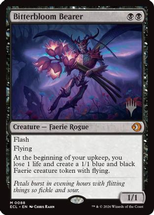 Bitterbloom Bearer (PPECL-088) [Promo Pack: Lorwyn Eclipsed] Foil