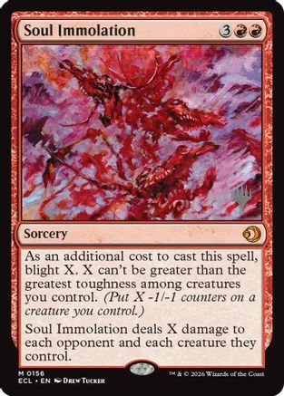 Soul Immolation (PPECL-156) [Promo Pack: Lorwyn Eclipsed]