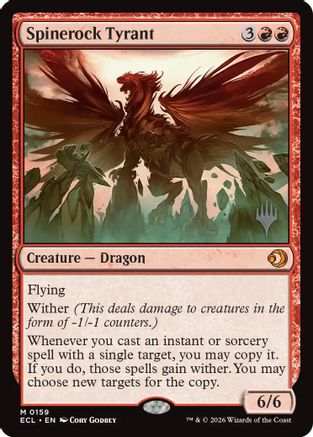 Spinerock Tyrant (PPECL-159) [Promo Pack: Lorwyn Eclipsed]