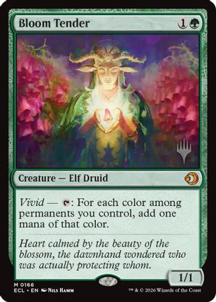 Bloom Tender (PPECL-166) [Promo Pack: Lorwyn Eclipsed] Foil
