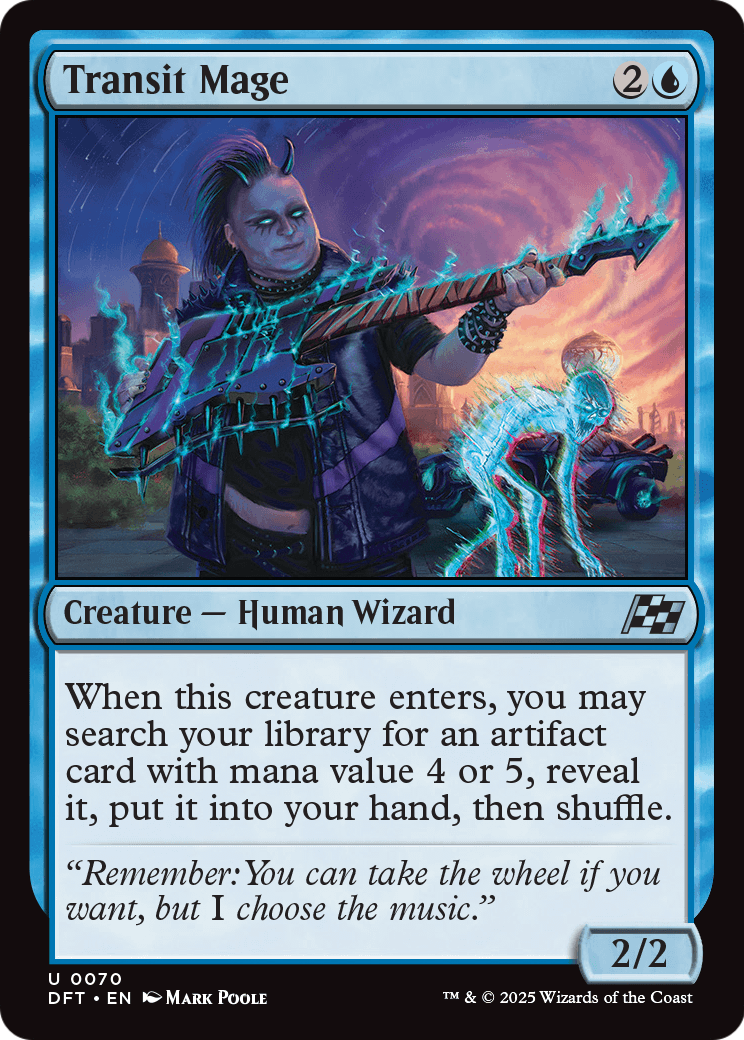Transit Mage (DFT-070) [Aetherdrift]