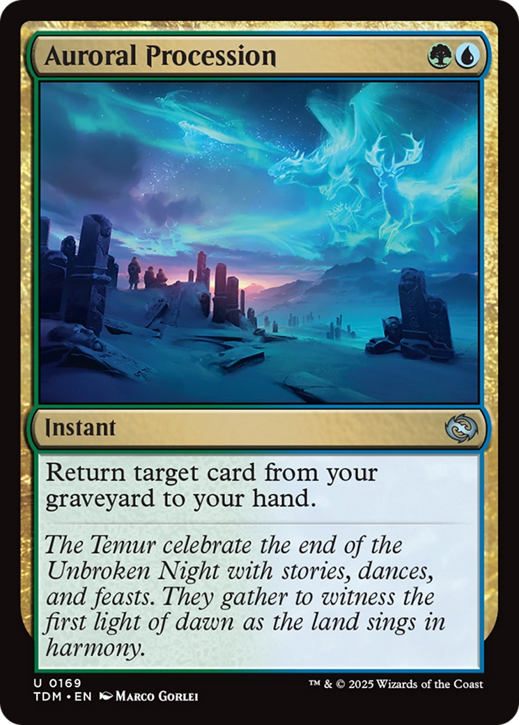 Auroral Procession (TDM-169) [Tarkir: Dragonstorm]