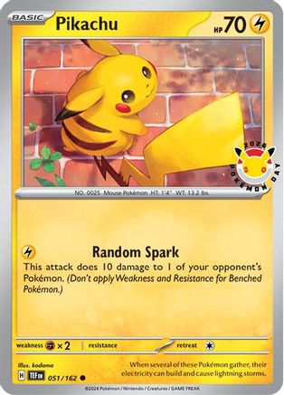 Pikachu (Pokemon Day 2026) (051) [Miscellaneous Cards & Products] Holofoil - Common