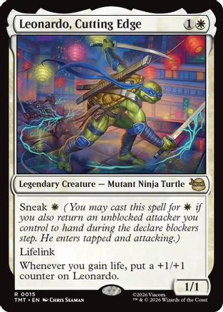 Leonardo, Cutting Edge (TMT-015) [Teenage Mutant Ninja Turtles]