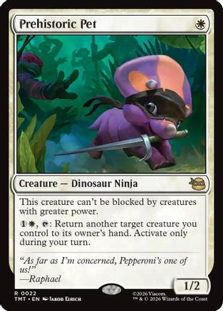 Prehistoric Pet (TMT-022) [Teenage Mutant Ninja Turtles]