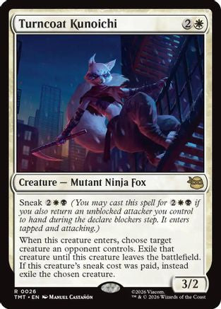 Turncoat Kunoichi (TMT-026) [Teenage Mutant Ninja Turtles] Foil
