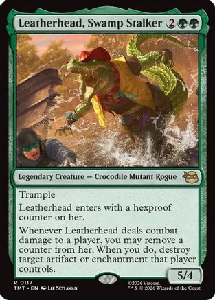 Leatherhead, Swamp Stalker (TMT-117) [Teenage Mutant Ninja Turtles] Foil