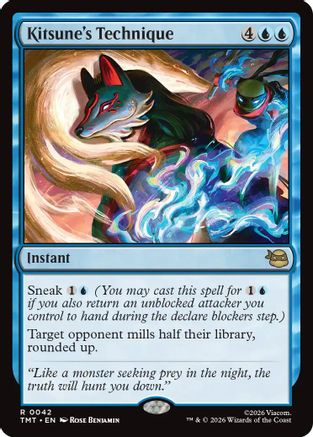 Kitsune's Technique (TMT-042) [Teenage Mutant Ninja Turtles] Foil