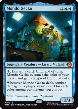 Mondo Gecko (TMT-046) [Teenage Mutant Ninja Turtles] Foil