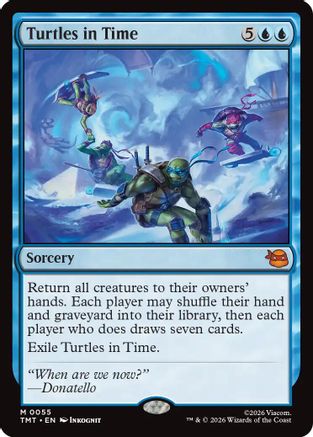 Turtles in Time (TMT-055) [Teenage Mutant Ninja Turtles] Foil