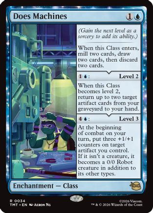 Does Machines (TMT-034) [Teenage Mutant Ninja Turtles] Foil