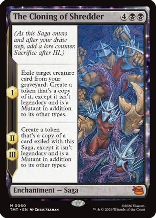 The Cloning of Shredder (TMT-060) [Teenage Mutant Ninja Turtles] Foil