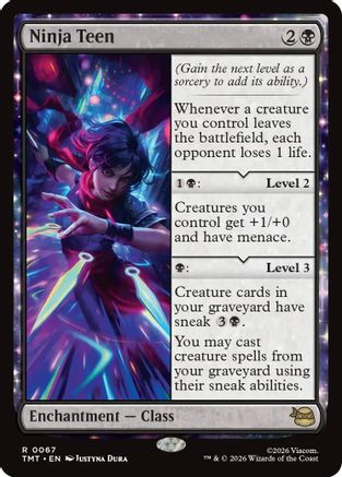 Ninja Teen (TMT-067) [Teenage Mutant Ninja Turtles] Foil