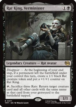 Rat King, Verminister (TMT-071) [Teenage Mutant Ninja Turtles]