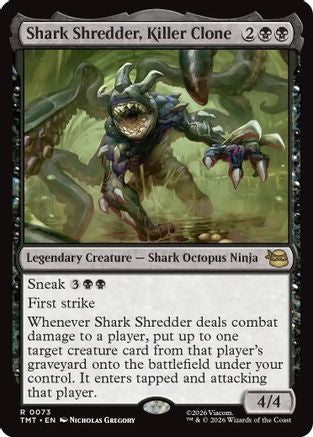 Shark Shredder, Killer Clone (TMT-073) [Teenage Mutant Ninja Turtles]