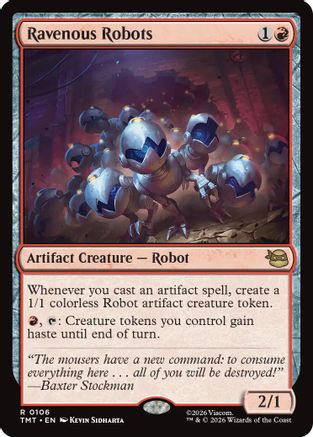 Ravenous Robots (TMT-106) [Teenage Mutant Ninja Turtles]