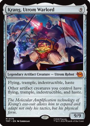 Krang, Utrom Warlord (TMT-175) [Teenage Mutant Ninja Turtles] Foil